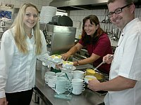 von links: Verena Mitterlehner, Eva und Hermann Froschauer